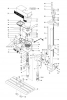 Proxxon 24304 PF 400 PF400 Mill/Drill Head Spare Parts